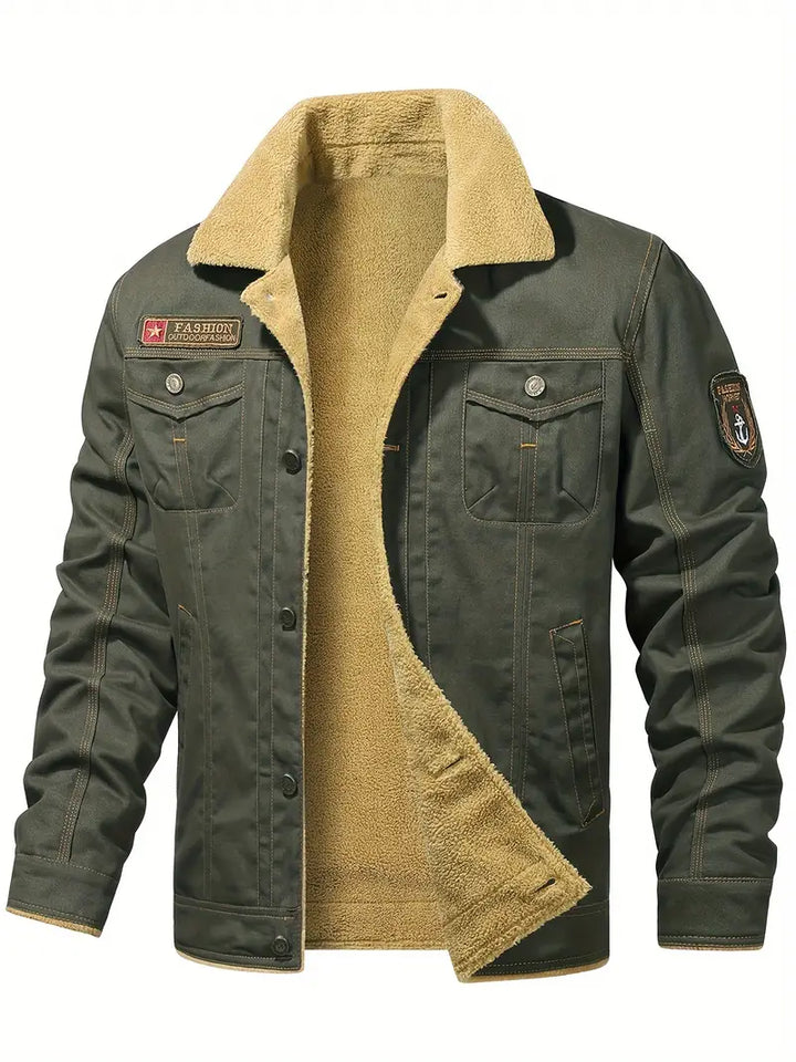 Valor Fleece Biker Jacket