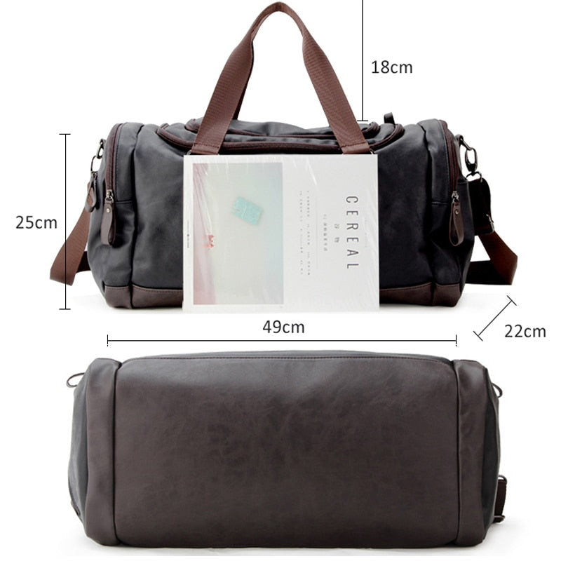 Made Gents | Travel Leren Tas