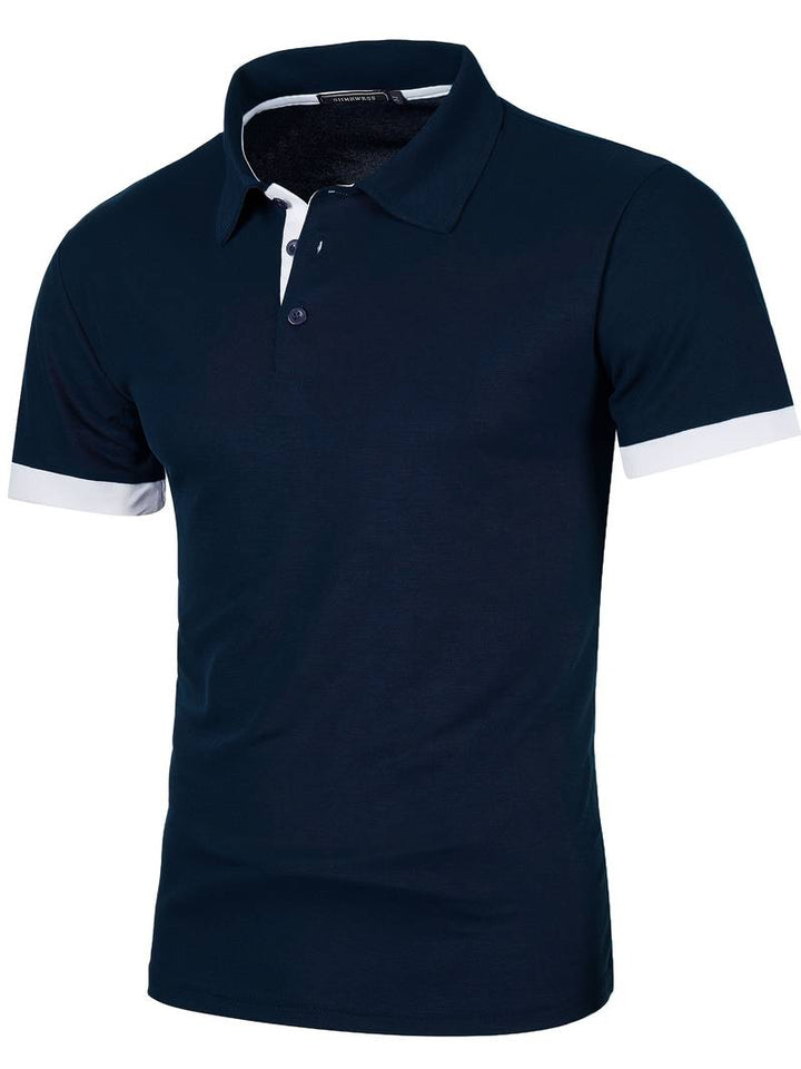 MADE GENTS | V-Neck Summer Polo | 50% Discount!