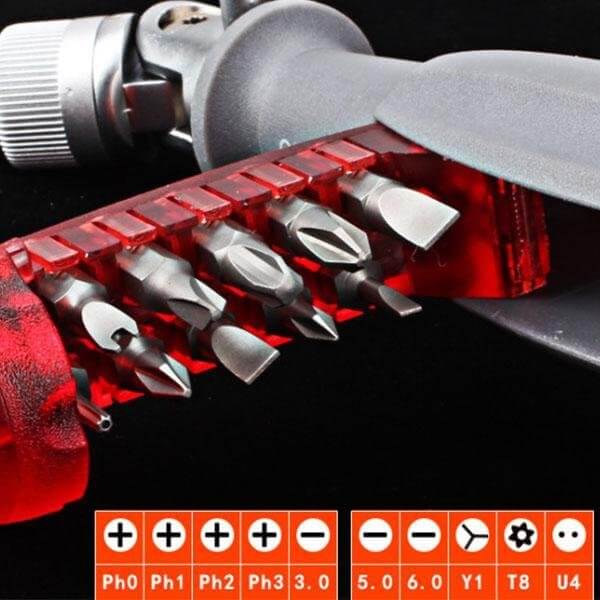 Made Gents | 10 in 1 Multifunctional Ratchet Screwdriver