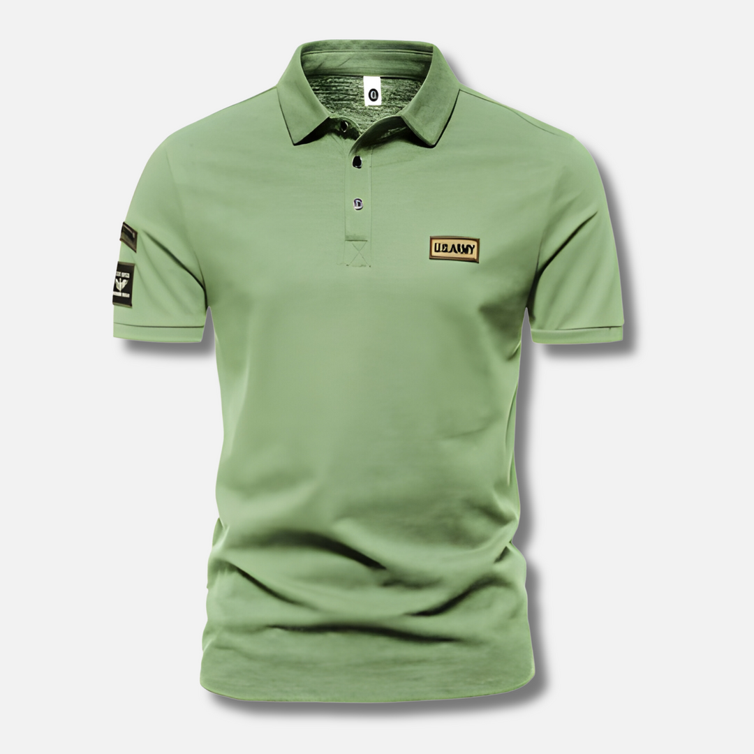 Made Gents | Militaire Heren Polo | 50% Korting!