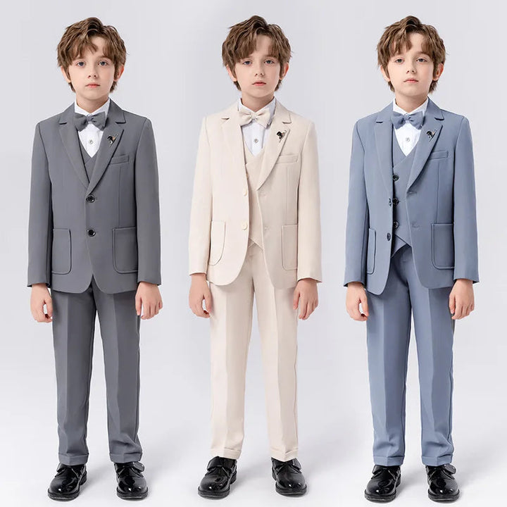 4-Piece Children's Tuxedo Set – MisterFinn 1