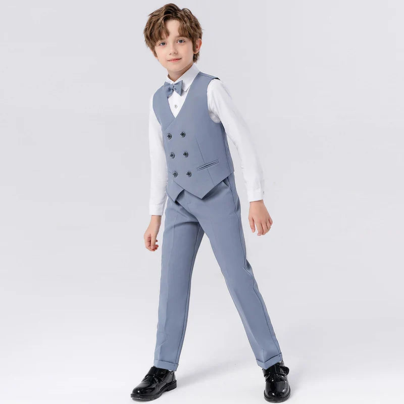 4-Piece Children's Tuxedo Set – MisterFinn 3