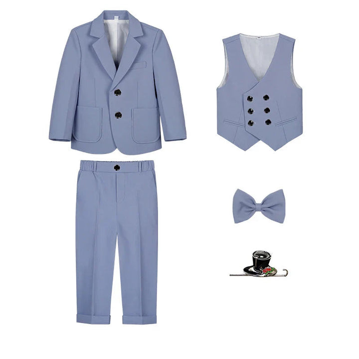 4-Piece Children's Tuxedo Set – MisterFinn 6