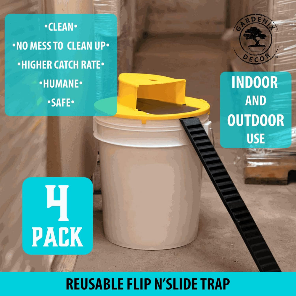 4-pack cup-lid mouse trap 1