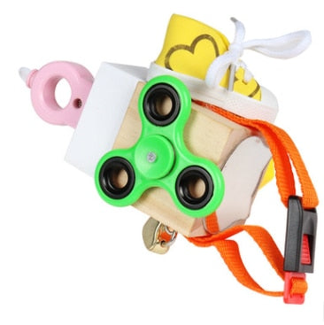 4Ever Wood - Busy Cube - Develop manual skills 0