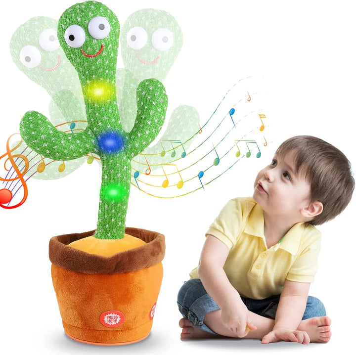 Interactive Plush Toy with Music and Lights - Fun Learning Companion for Kids