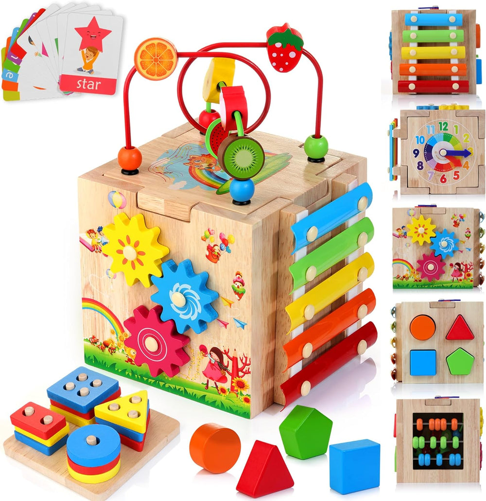 8-in-1 Montessori Play Cube – Cubbi 1