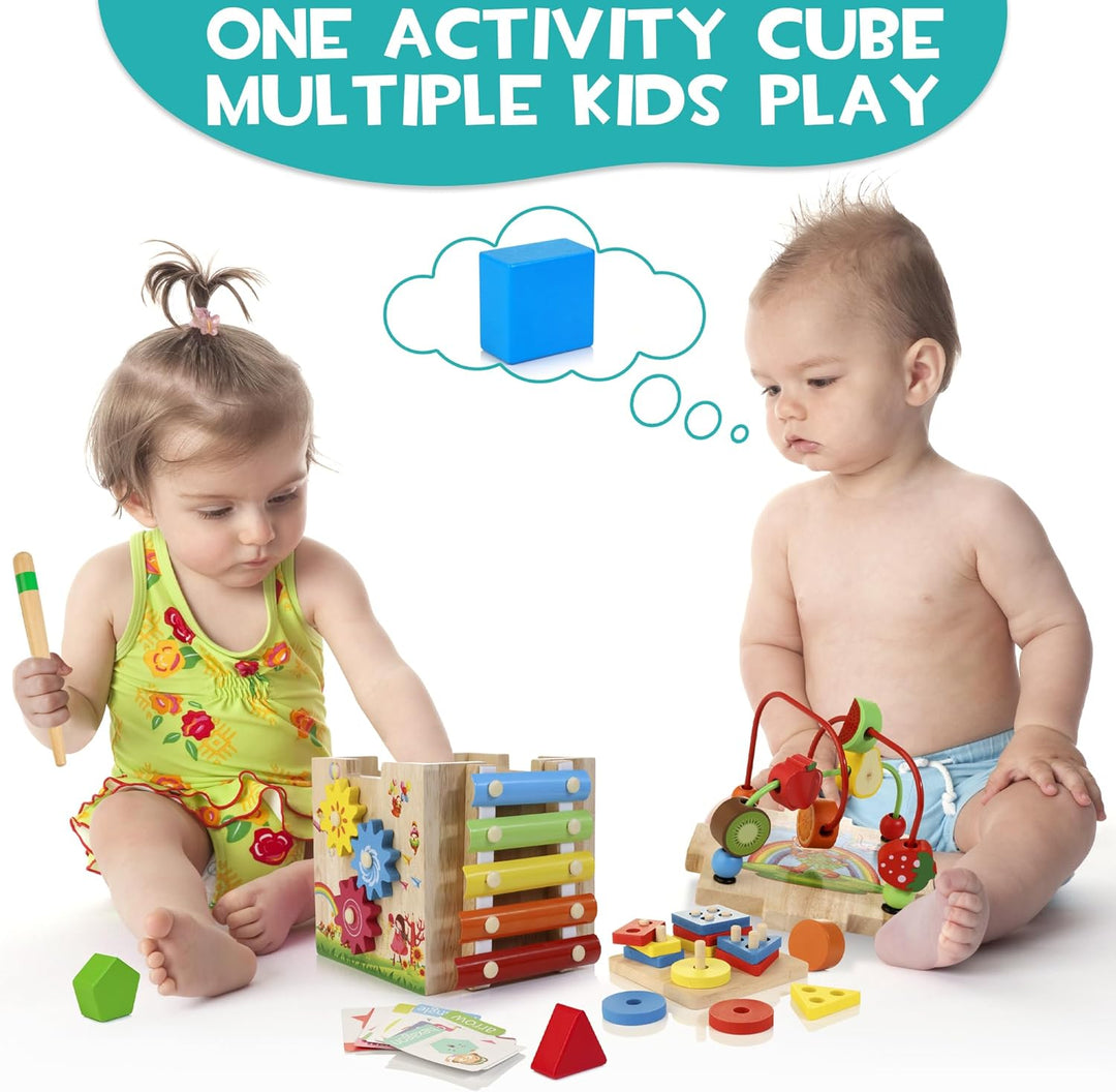 8-in-1 Montessori Play Cube – Cubbi 5