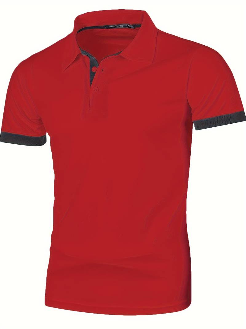 MADE GENTS | V-Neck Summer Polo | 50% Discount!