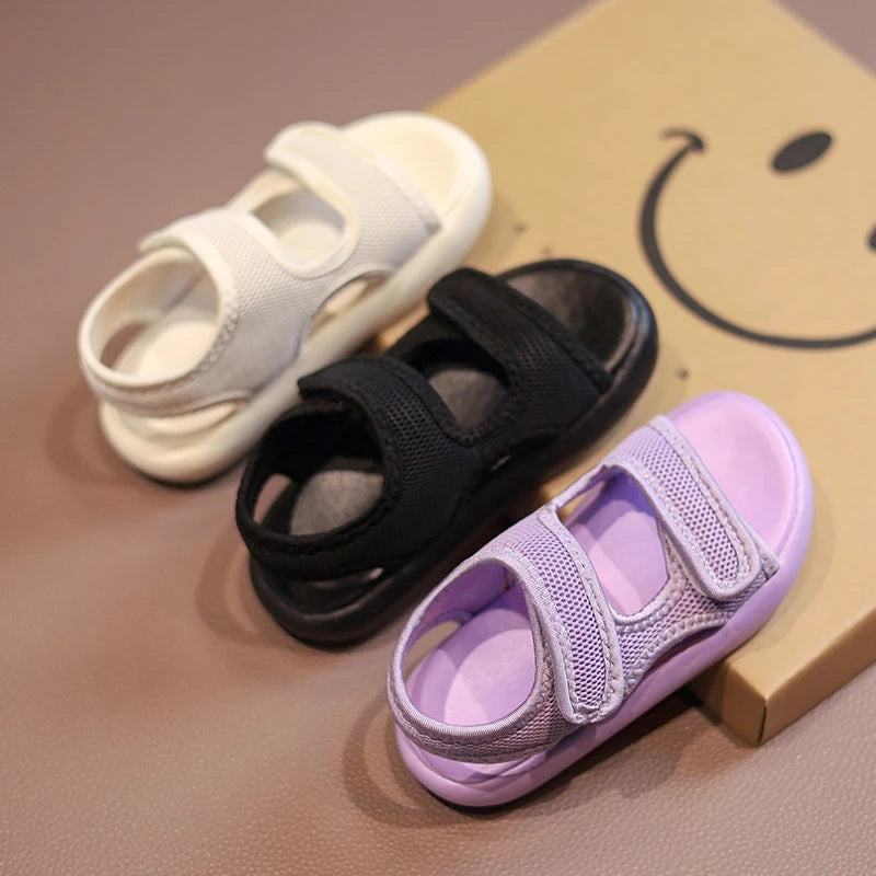 Ademende Kindersandalen voor Jongens en Meisjes – Comfortabel en Stijlvol Ontwerp in Paars 1