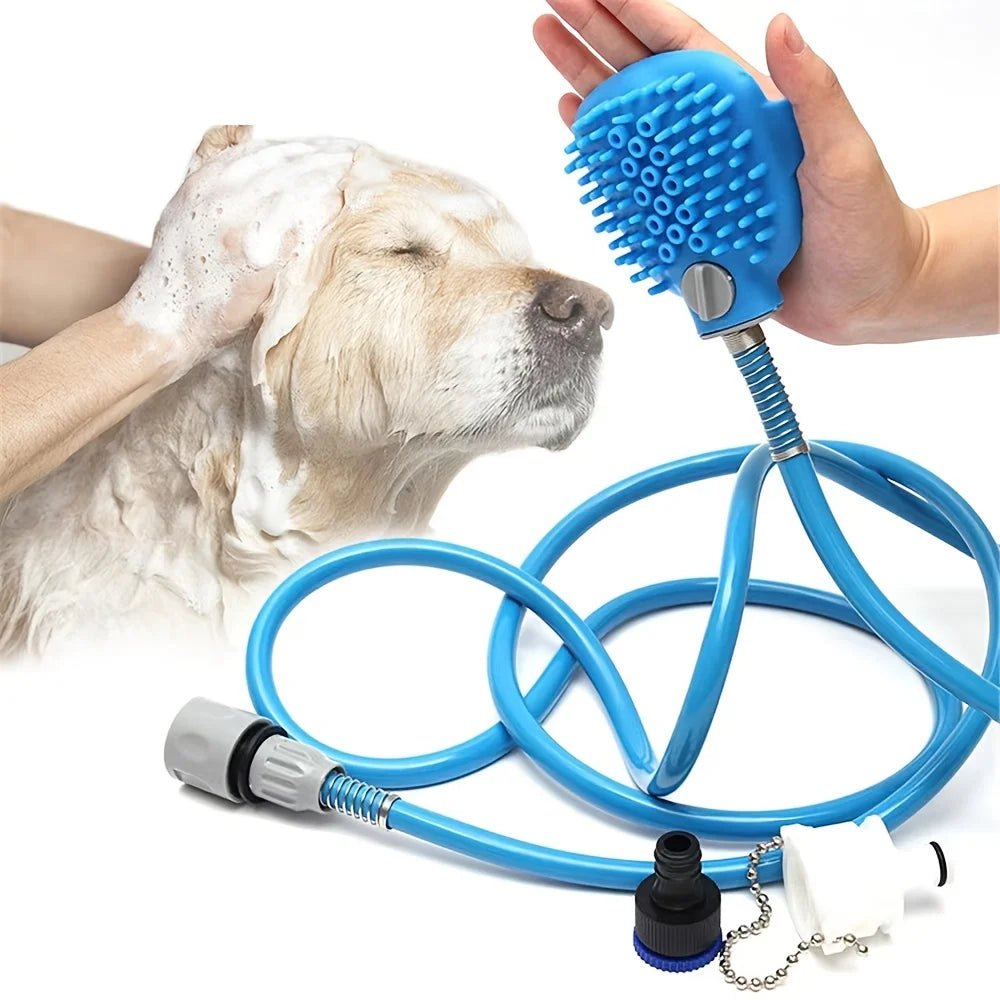 Adjustable Dog Shower Head with High Pressure and Foam Delivery – Ergonomic Dog Wash Sprayer for Easy Bathing 0