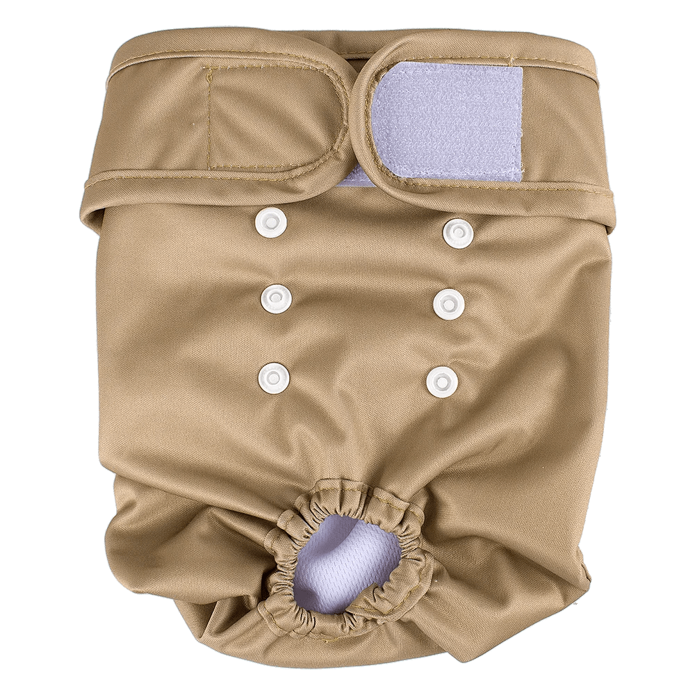 Adjustable Reusable Dog Diaper for Females – Leakproof Design for Heat and Incontinence, Washable and Comfortable 0