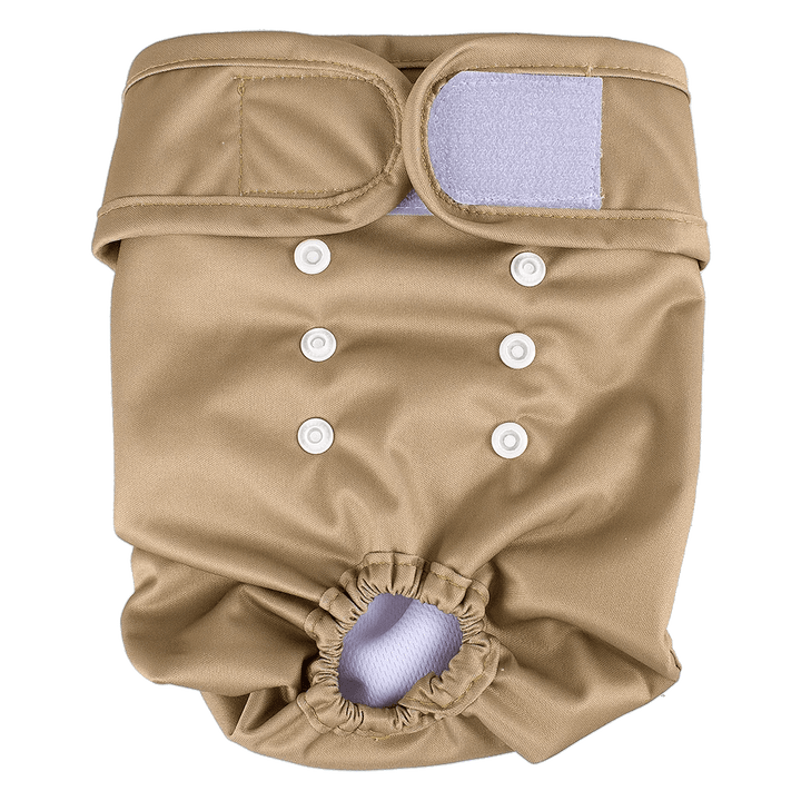 Adjustable Reusable Dog Diaper for Females – Leakproof Design for Heat and Incontinence, Washable and Comfortable 0