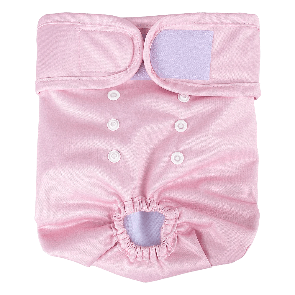 Adjustable Reusable Dog Diaper for Females – Leakproof Design for Heat and Incontinence, Washable and Comfortable 6