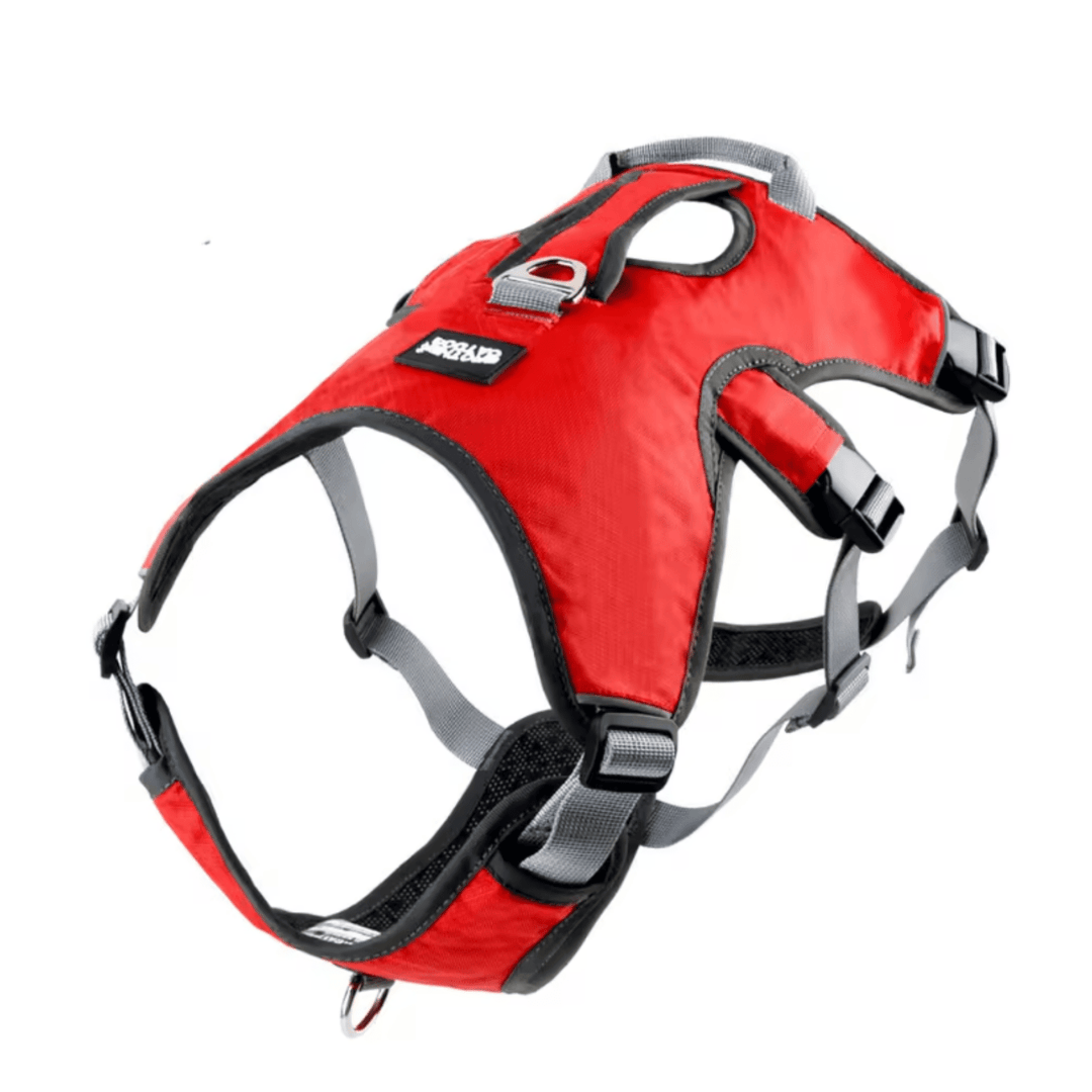 Adjustable Waterproof Dog Harness for Medium and Large Dogs – Reflective Strips for Safety and Comfort 0