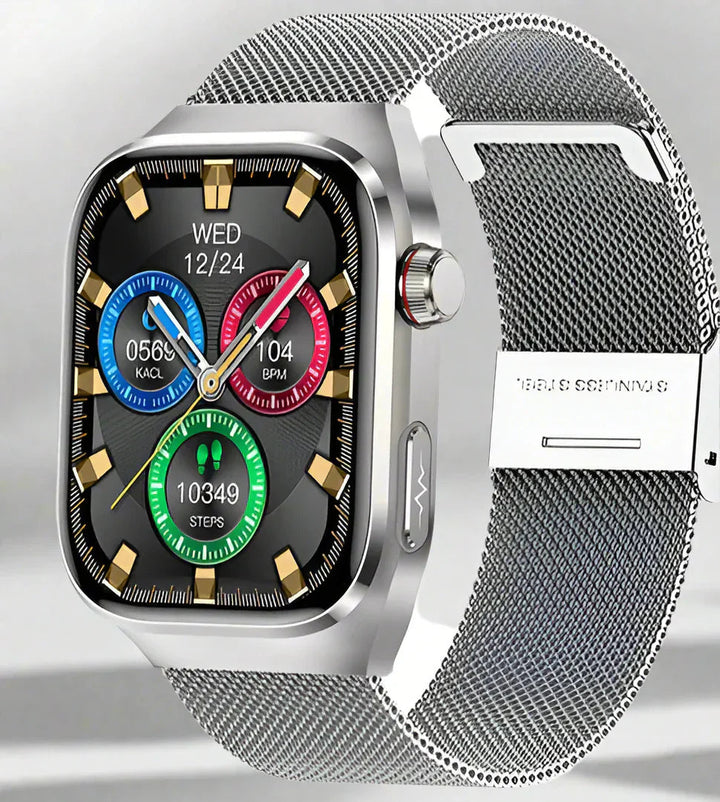 Advanced Health Smartwatch with ECG, Blood Sugar Monitoring, 2.04-Inch AMOLED Display – Waterproof Fitness Tracker 11