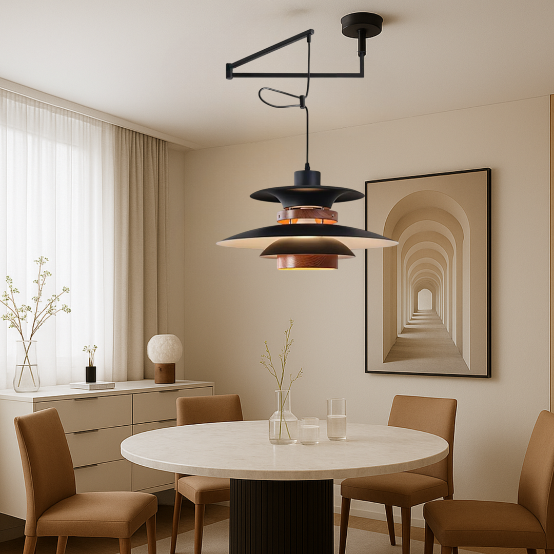 Aeronel | Modern Swing-Arm Adjustable Pendant Light 0