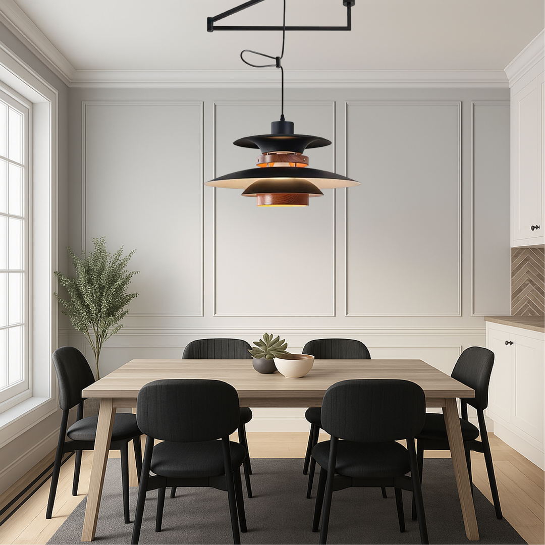 Aeronel | Modern Swing-Arm Adjustable Pendant Light 2