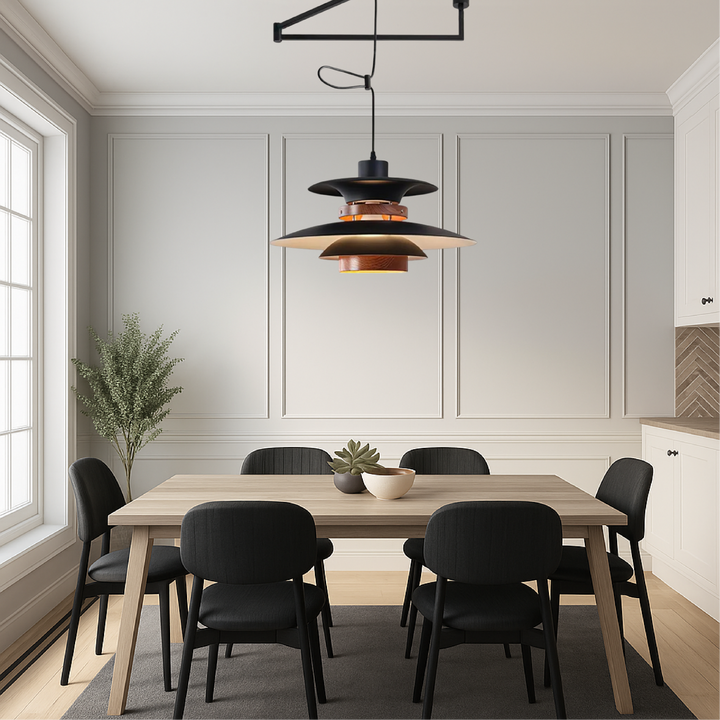 Aeronel | Modern Swing-Arm Adjustable Pendant Light 2