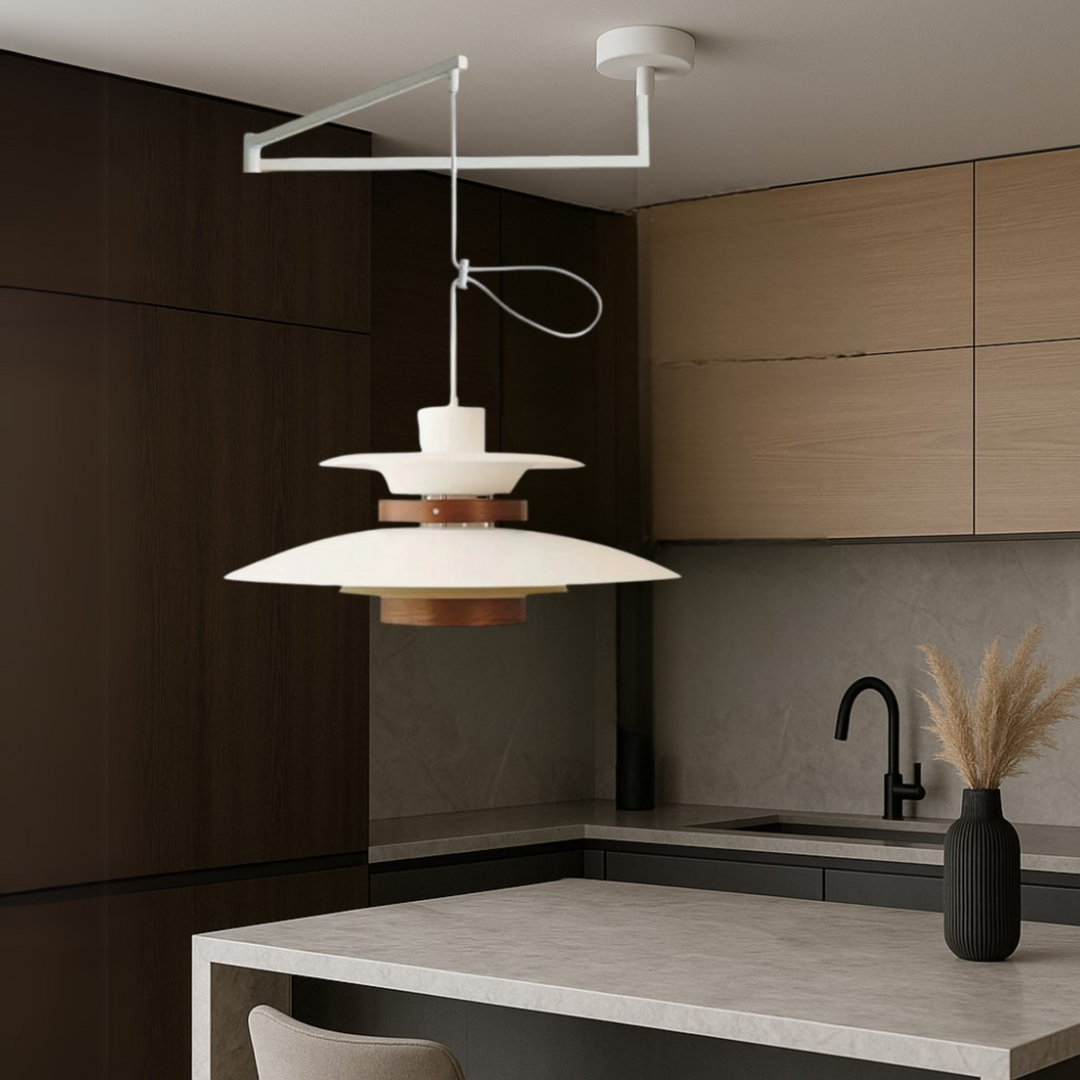 Aeronel | Modern Swing-Arm Adjustable Pendant Light 5