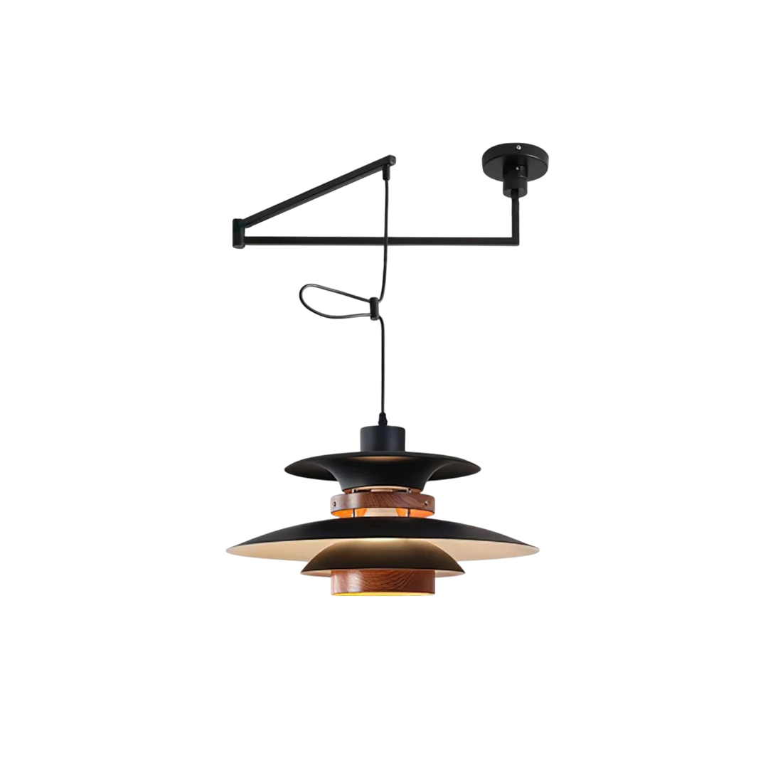 Aeronel | Modern Swing-Arm Adjustable Pendant Light 7