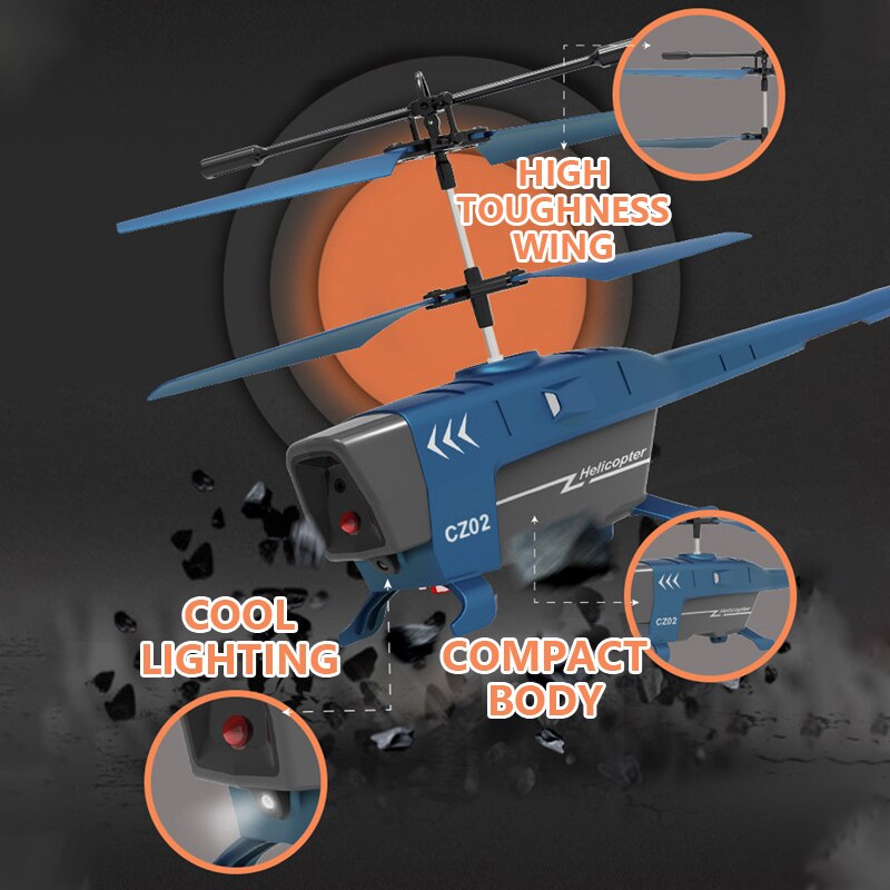 Air Master | Remote Control Helicopter with Anti-Collision Design – Perfect for Safe Flying Fun 1