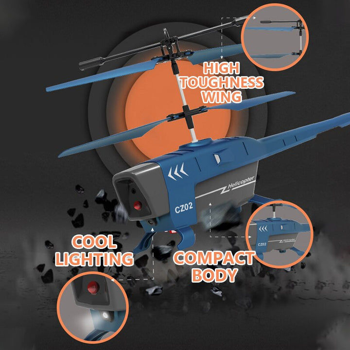 Air Master | Remote Control Helicopter with Anti-Collision Design – Perfect for Safe Flying Fun 1