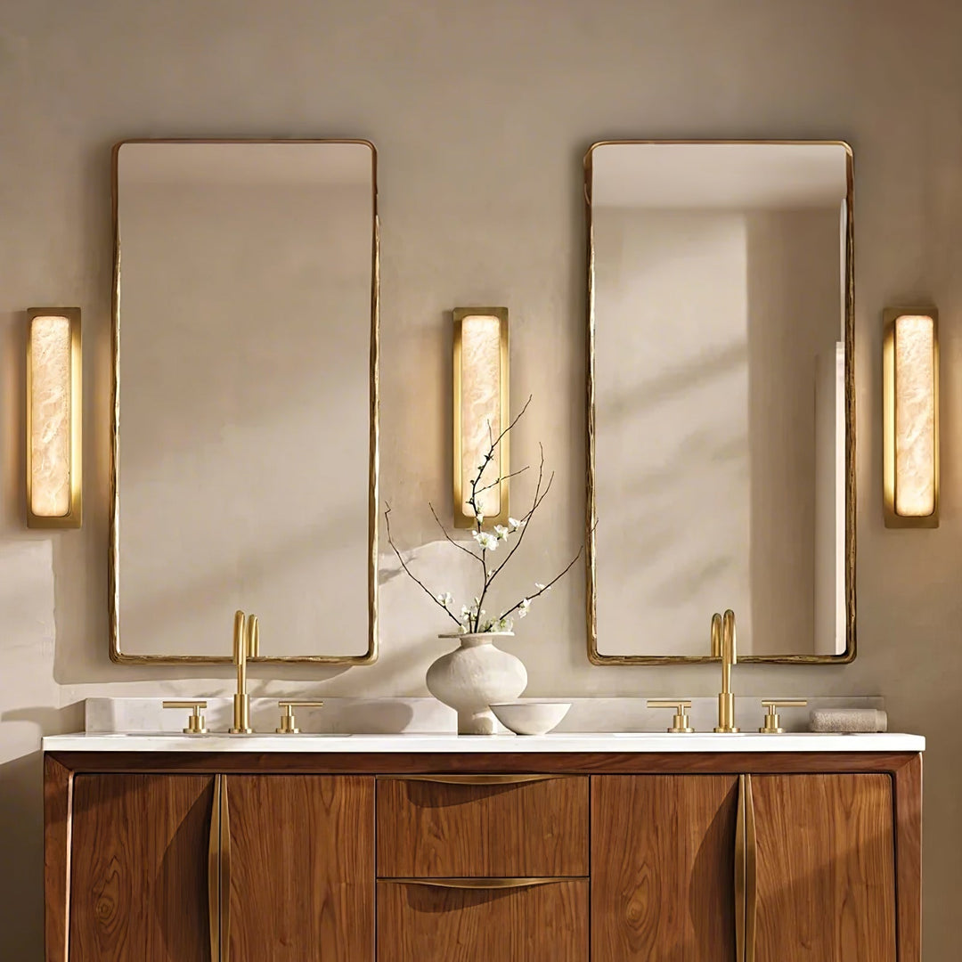 AlabasterGlow | Elegant Modern Wall Sconce Lighting for Cozy Atmosphere 5