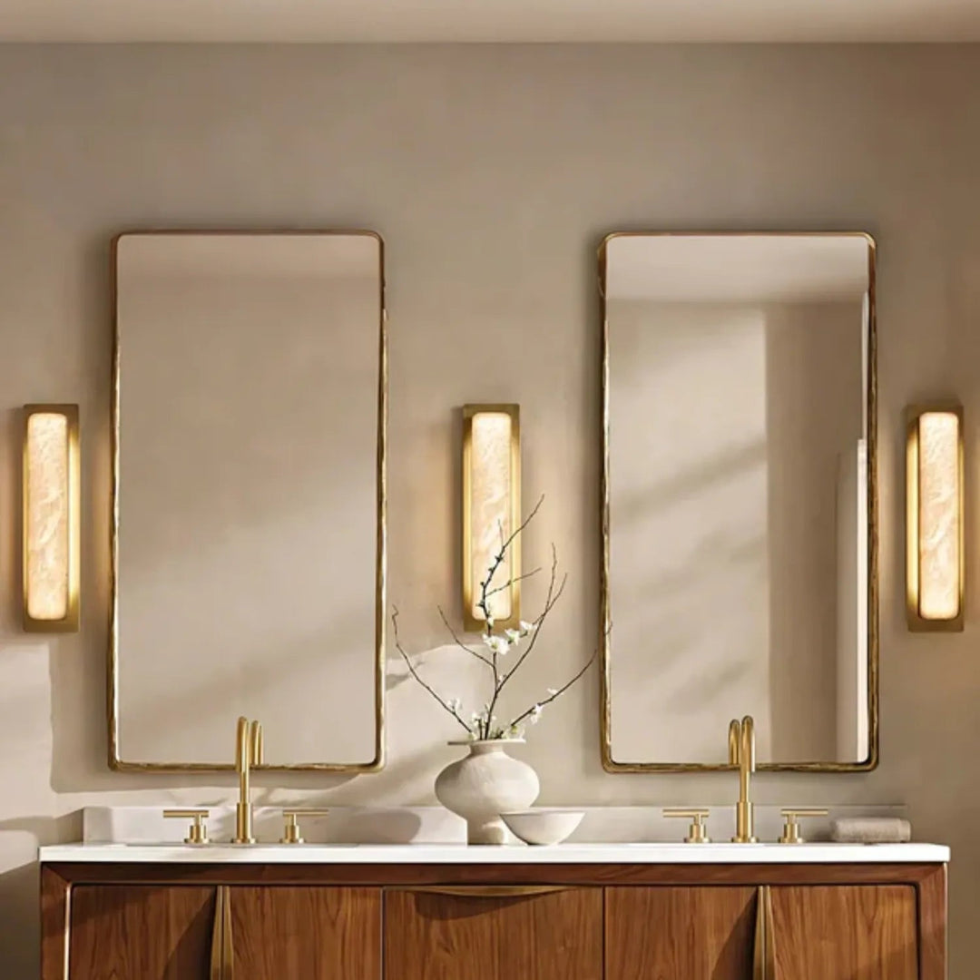 AlabasterGlow | Elegant Modern Wall Sconce Lighting for Cozy Atmosphere 6