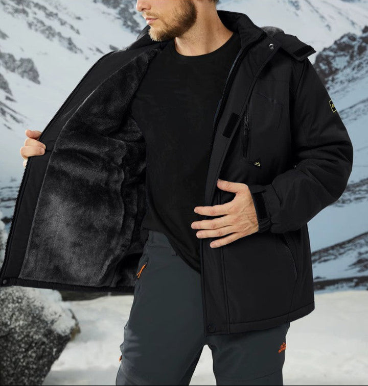 AlpineShield | Stylish Waterproof Men's Ski Jacket for Winter Sports 2