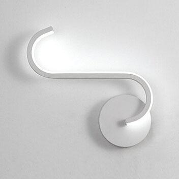 AluGlow – Contemporary LED Wall Lamp with Curved Aluminium 13
