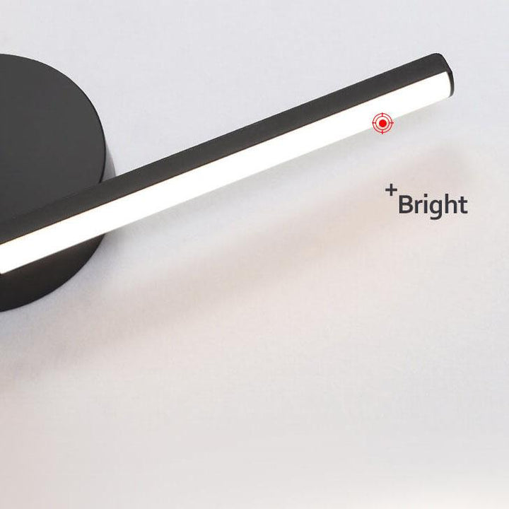 AluGlow – Contemporary LED Wall Lamp with Curved Aluminium 6