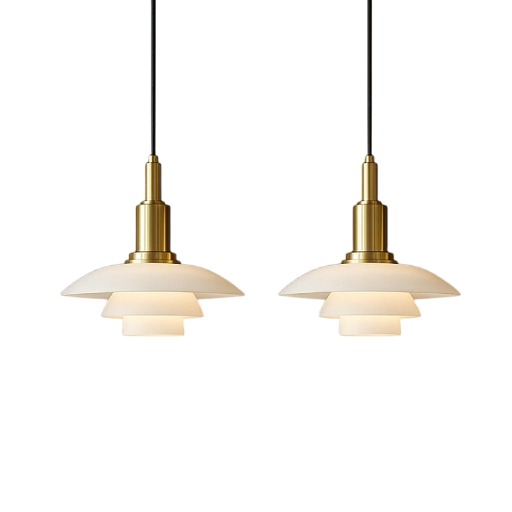Aluris | 2/3-Head Danish Style Hanging Pendant Light 11