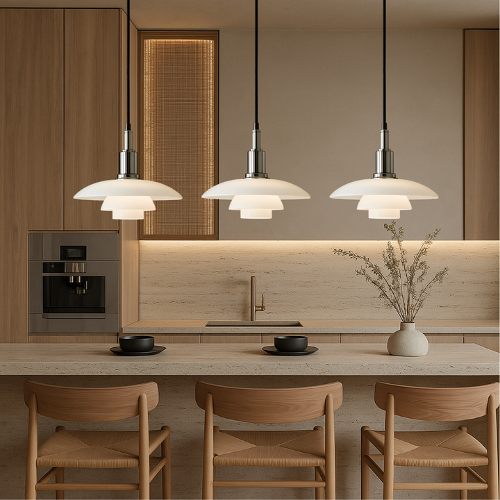 Aluris | 2/3-Head Danish Style Hanging Pendant Light 2