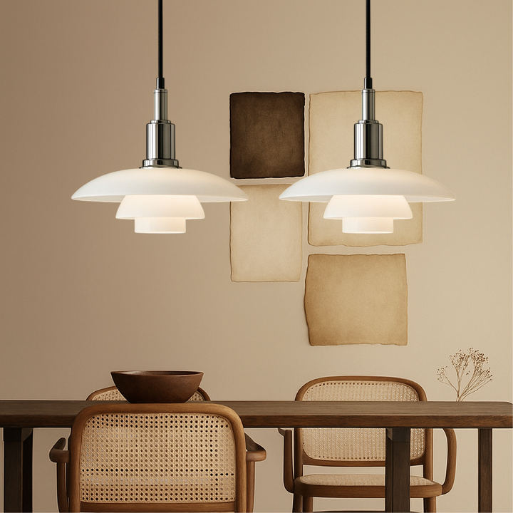 Aluris | 2/3-Head Danish Style Hanging Pendant Light 3