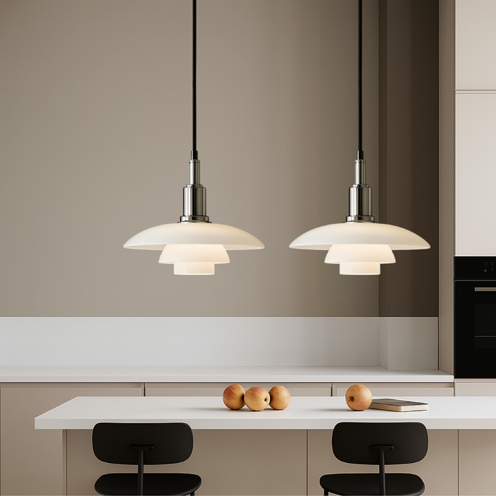 Aluris | 2/3-Head Danish Style Hanging Pendant Light 5