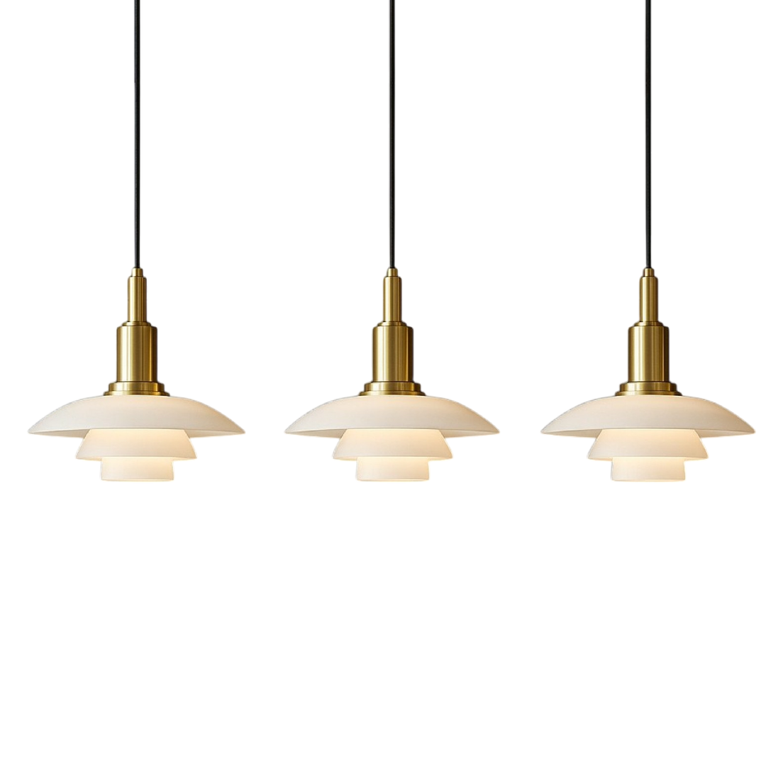 Aluris | 2/3-Head Danish Style Hanging Pendant Light 7