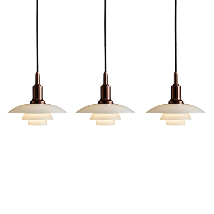 Aluris | 2/3-Head Danish Style Hanging Pendant Light 8