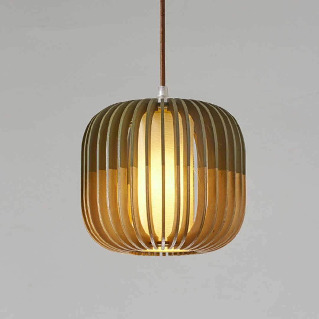 Amaya Wooden Hanging Lamp 0