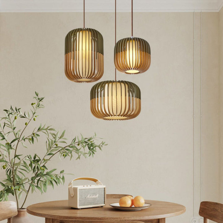 Amaya Wooden Hanging Lamp 5