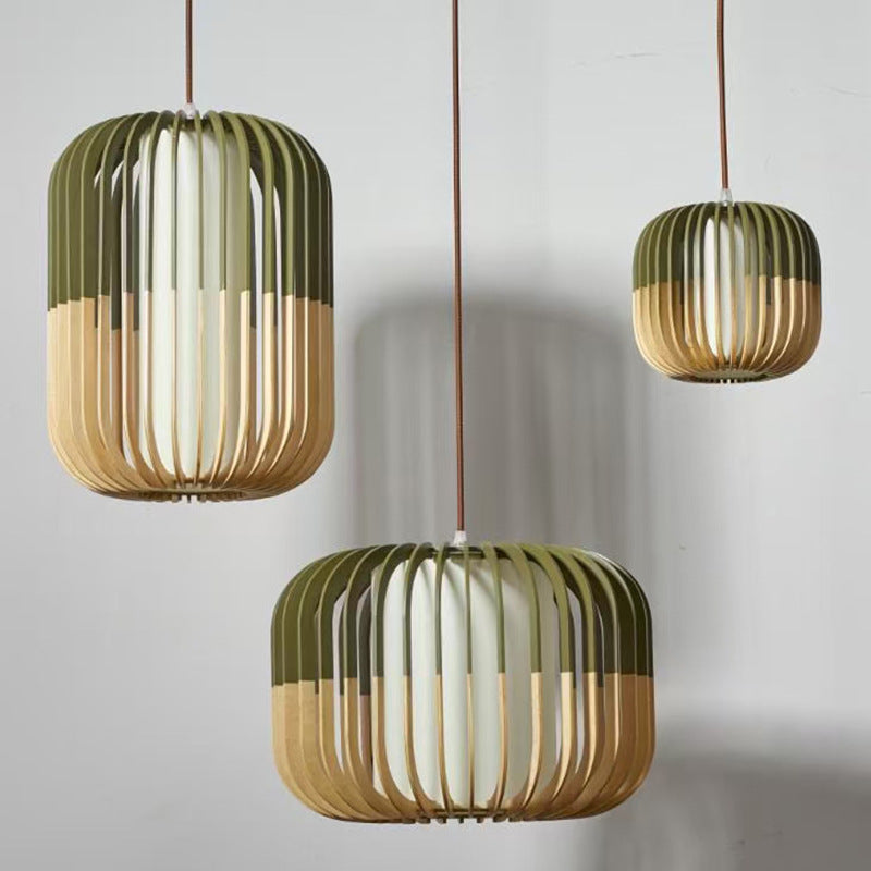 Amaya Wooden Hanging Lamp 7