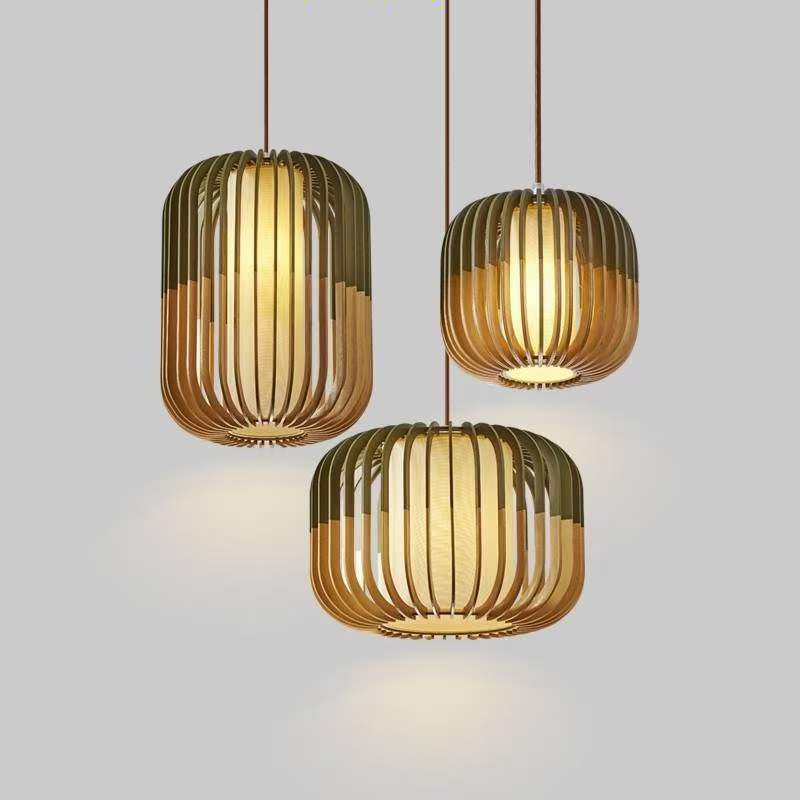 Amaya Wooden Hanging Lamp 8