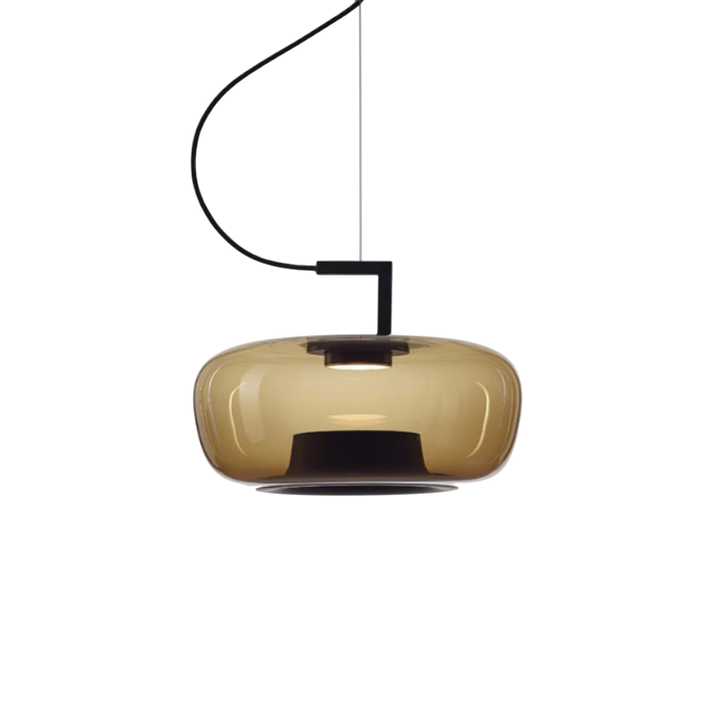 Amvora | Modern Glass Pendant Light for Living & Dining Rooms 12