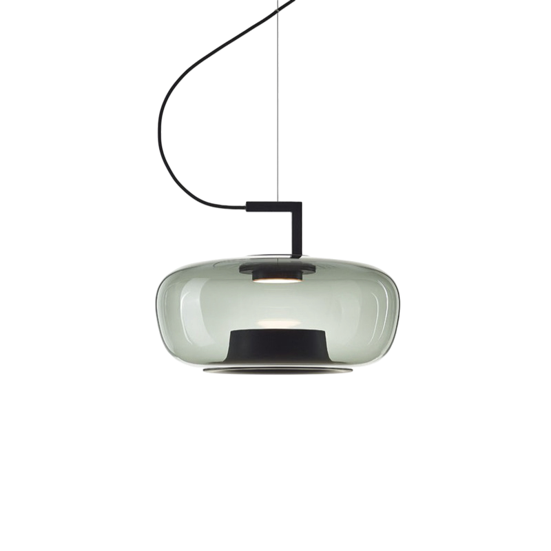 Amvora | Modern Glass Pendant Light for Living & Dining Rooms 9