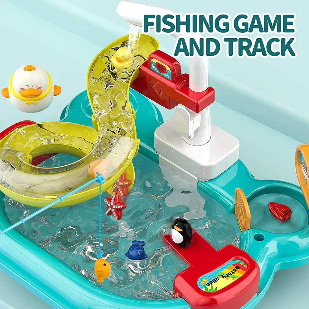 AquaChef™ – Interactive Water Play Kitchen for Kids – Splashing Fun 3