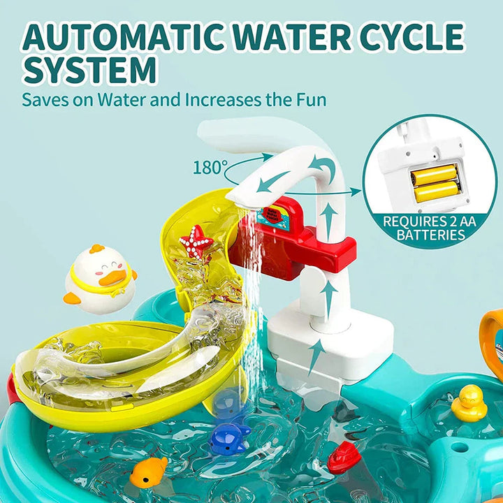 AquaChef™ – Interactive Water Play Kitchen for Kids – Splashing Fun 4