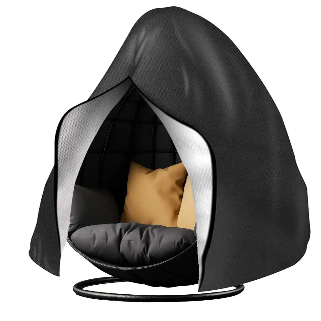 AquaGuard | Durable Waterproof Double Egg Chair Cover for All-Weather Protection 5