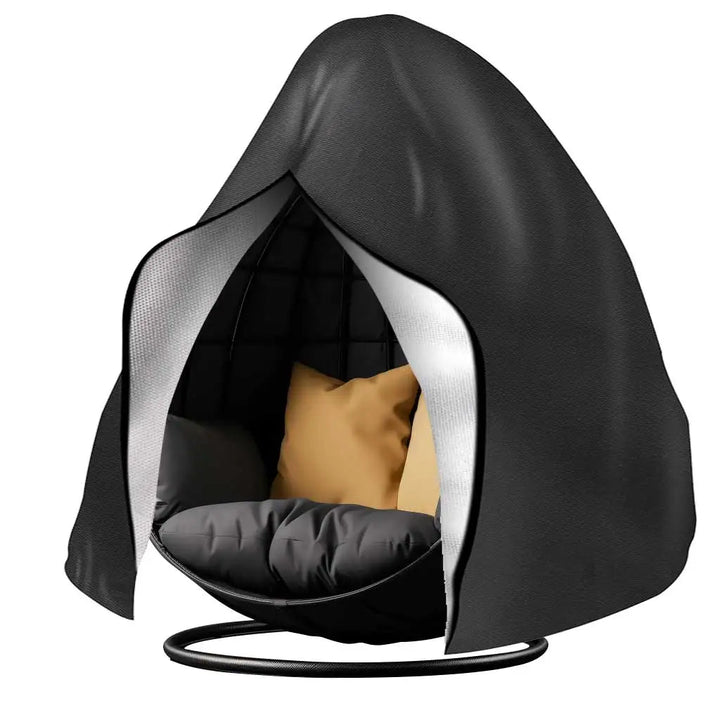 AquaGuard | Durable Waterproof Double Egg Chair Cover for All-Weather Protection 5