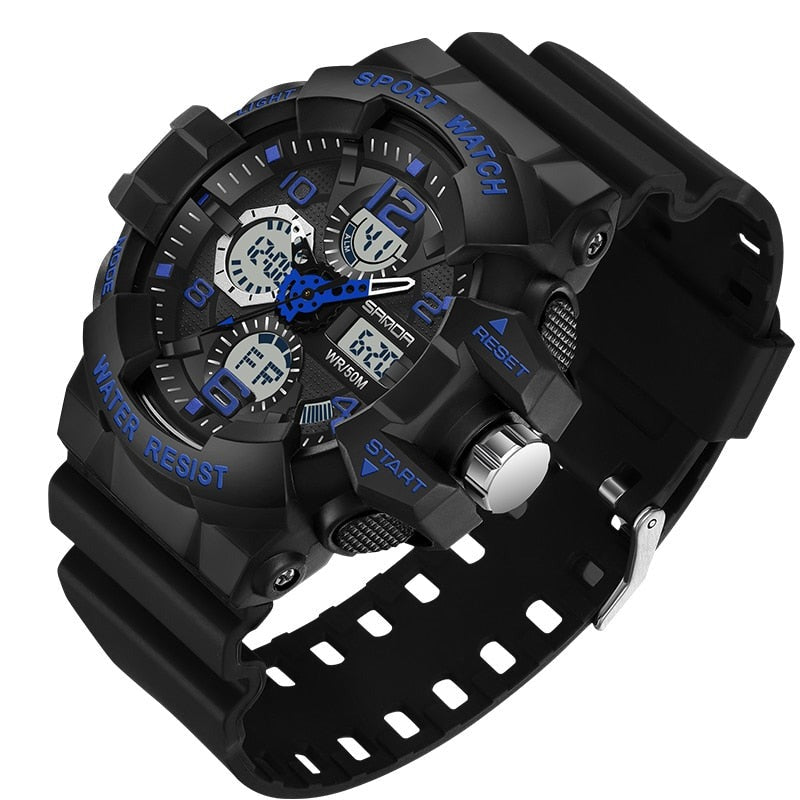 AquaGuard | Sturdy Tactical Waterproof Digital Wristwatch 0